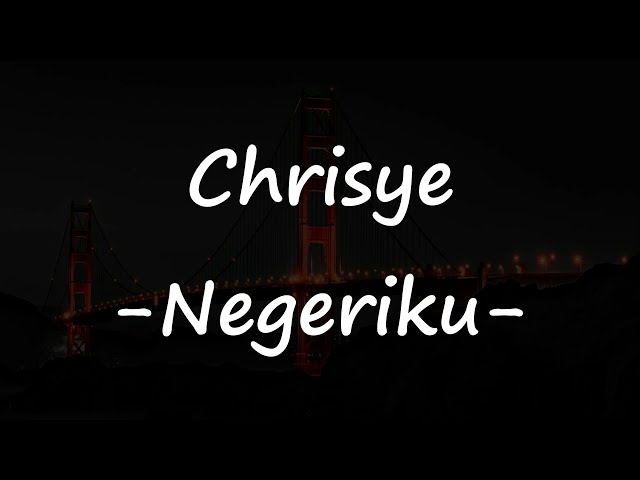 Chrisye - Negeriku Video Lirik class=