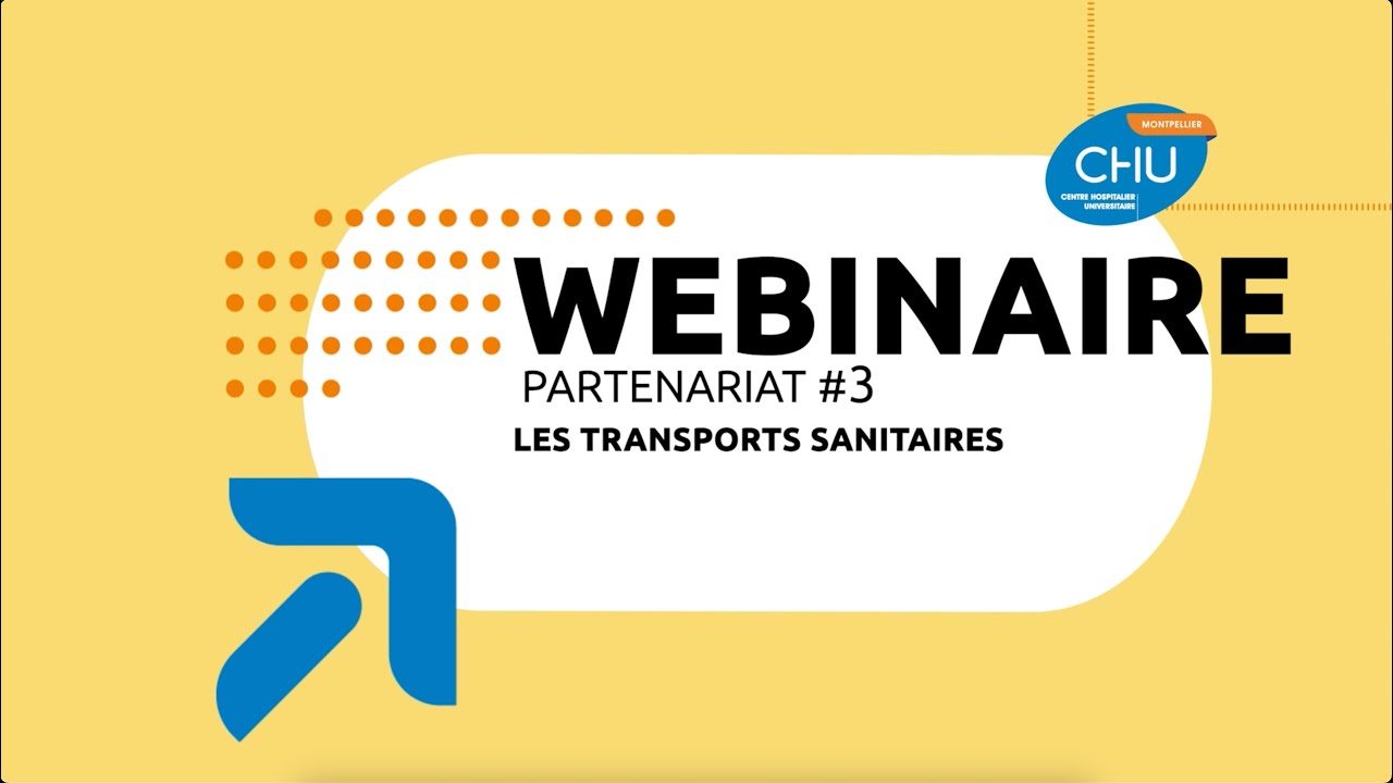 Les transports sanitaires - Webinaire Partenariat en Santé #3 !