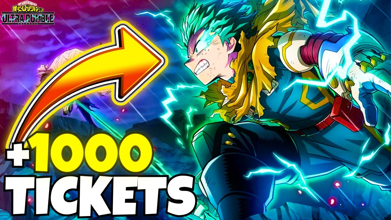 🔥 Tirandole TODOS mis Tickets al Nuevo Deku: OFA en My Hero Ultra Rumble