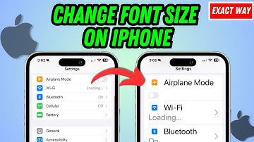 How To Change Font Size On ANY iPhone 2025