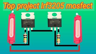 Irf3205 mosfect to fill flop circuit making #diy#project #viral video#viral 