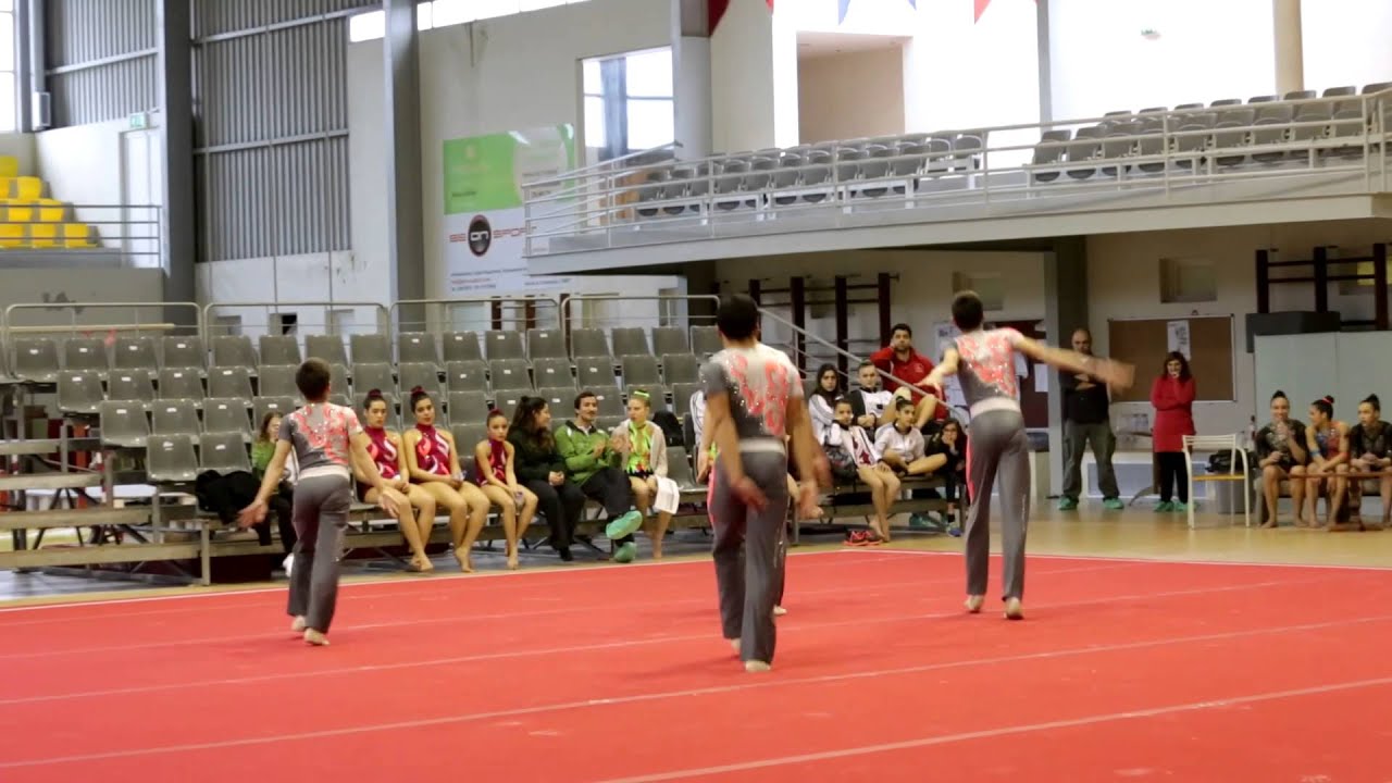 Acrobatic Gymnastics AGN 2015 district championship MG ACM