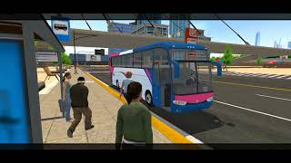 City Coach Bus Simulator 3D - Passenger Transport New Gameplay - Real Bus Driving Games screenshot 5