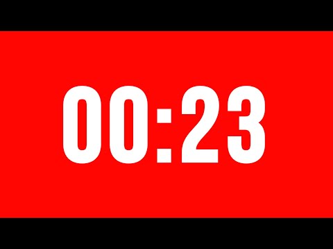 23 Second Timer With Alarm Without Music