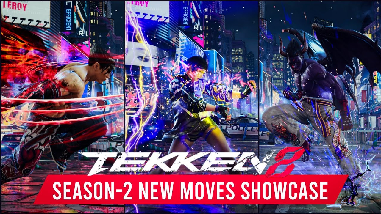 Tekken 8: Season 2 New Moves for All Characters | Showcase