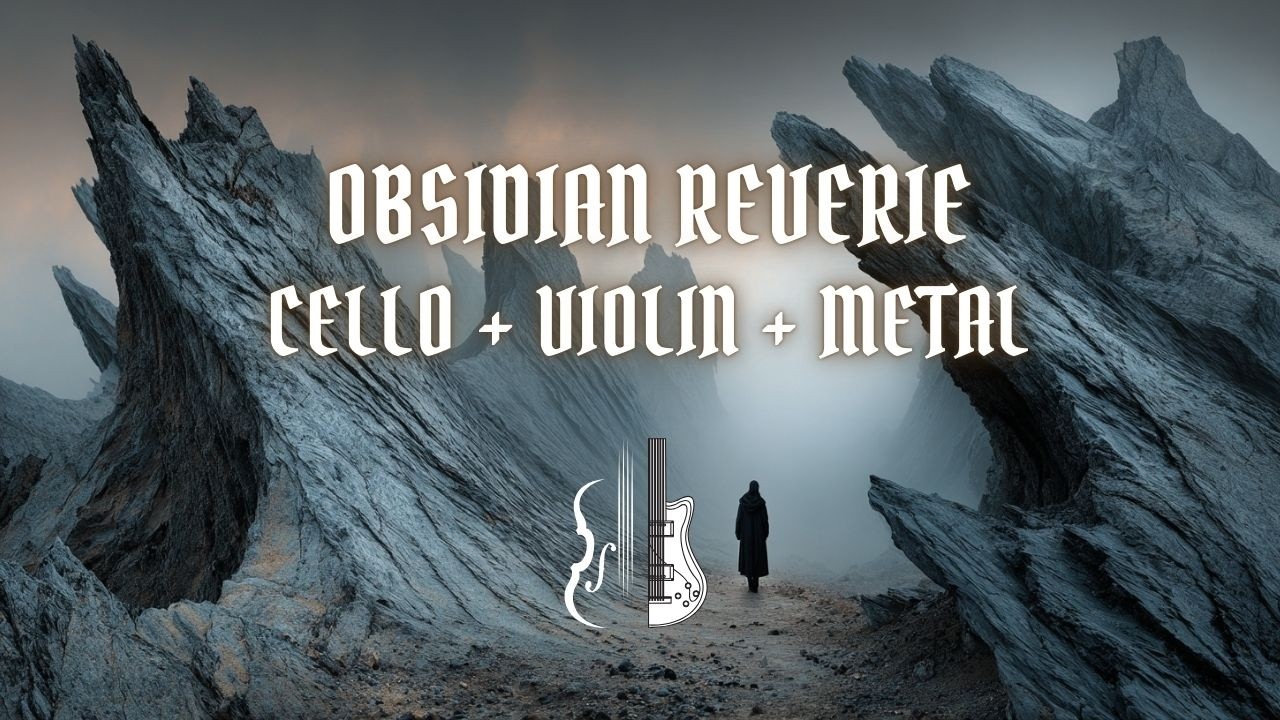 Obsidian Reverie 🕯️VIOLIN🎻 METAL 🎸 PIANO 🎹 BASS 🔥  Symphonic Metal
