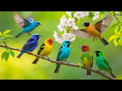 Earth's Most Colorful Birds in 4K 🦜 | Stunning Nature & Relaxing Bird Sounds