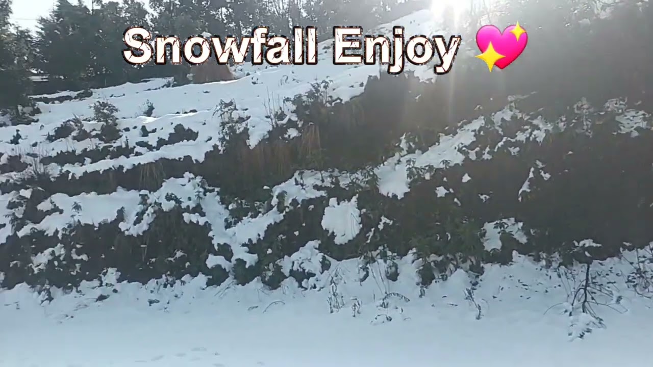 First Snowfall in Dunagiri Hills 2026 💖❄️ || Kucukhina and Gardens 🥰💝 || Aayush Bhatt Pahadi Vlogger