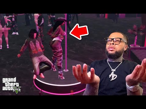 HAVING SO MUCH MOTION IN THE STRIP CLUB CAUSES A FIGHT BETWEEN US & A GANG🥊| GTA 5 RP | H-Town RP