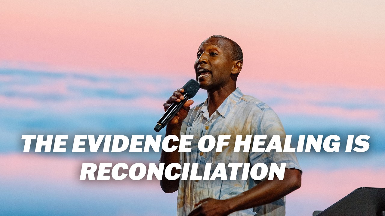 The evidence of healing is reconciliation