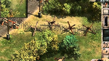 Commandos 2: Men of Courage - Training mission 1 Speedrun (0:55) Very Hard