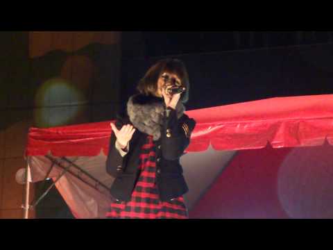 2011-02-14 - 台北燈會 郭靜 在樹上唱歌
