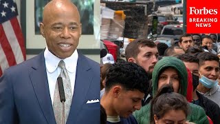 NYC Mayor Eric Adams: 'So Un-American' To Not Let Migrants Work In U.S.