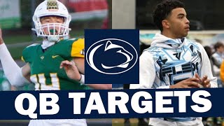 Penn State Quarterback Targets Drew Allar & Nick Evers