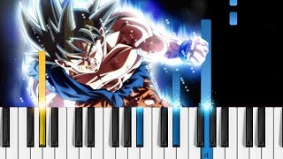 Dragon Ball Super - Opening 2 - Limit Break x Survivor - EASY Piano Tutorial screenshot 2