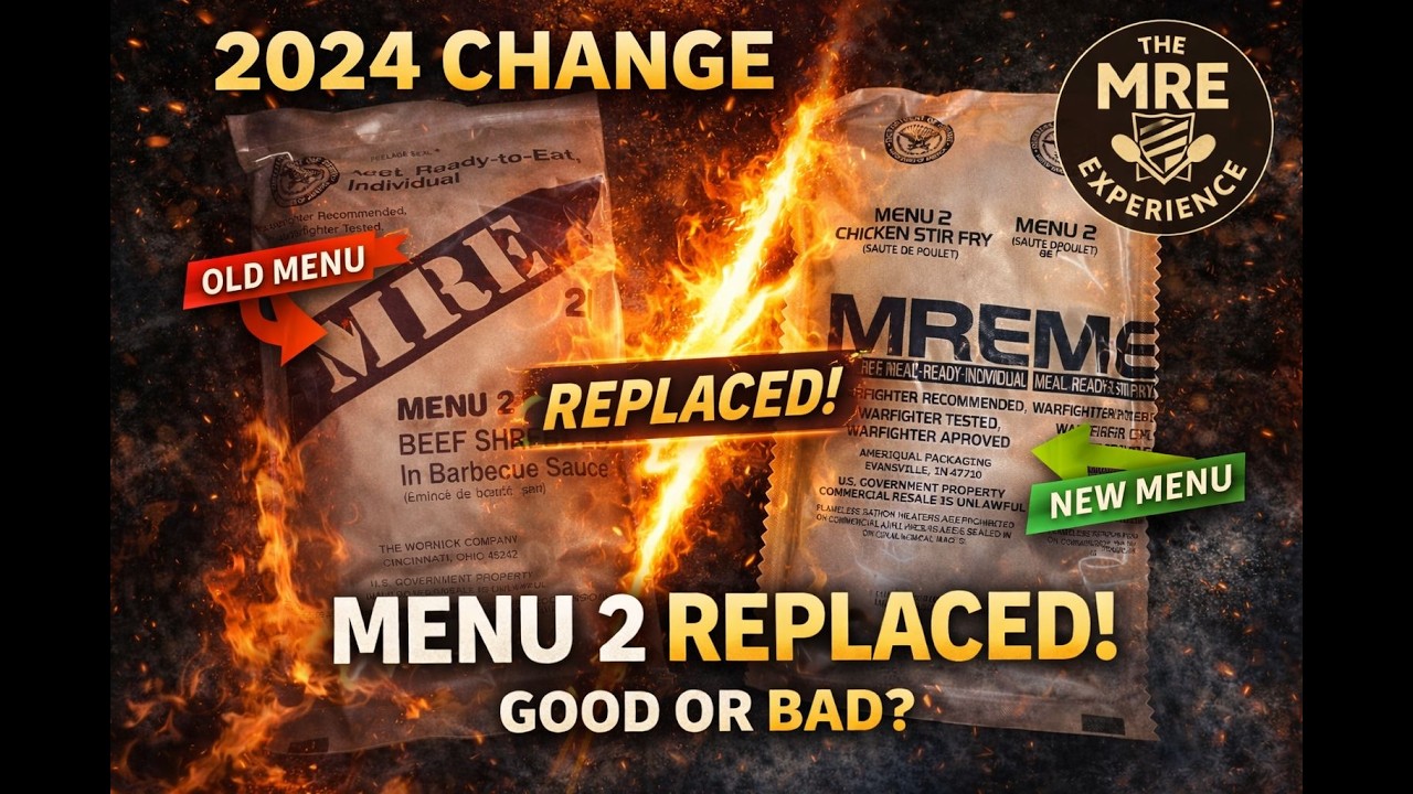 MRE 2024 Menu Change # 2 , Chicken Stir Fry - Full Review - YouTube