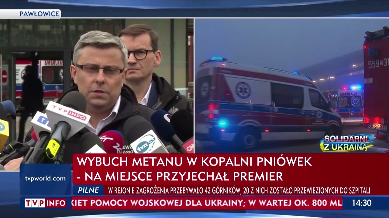 Wybuch metanu w kopalni Pniówek. Rośnie liczba ofiar