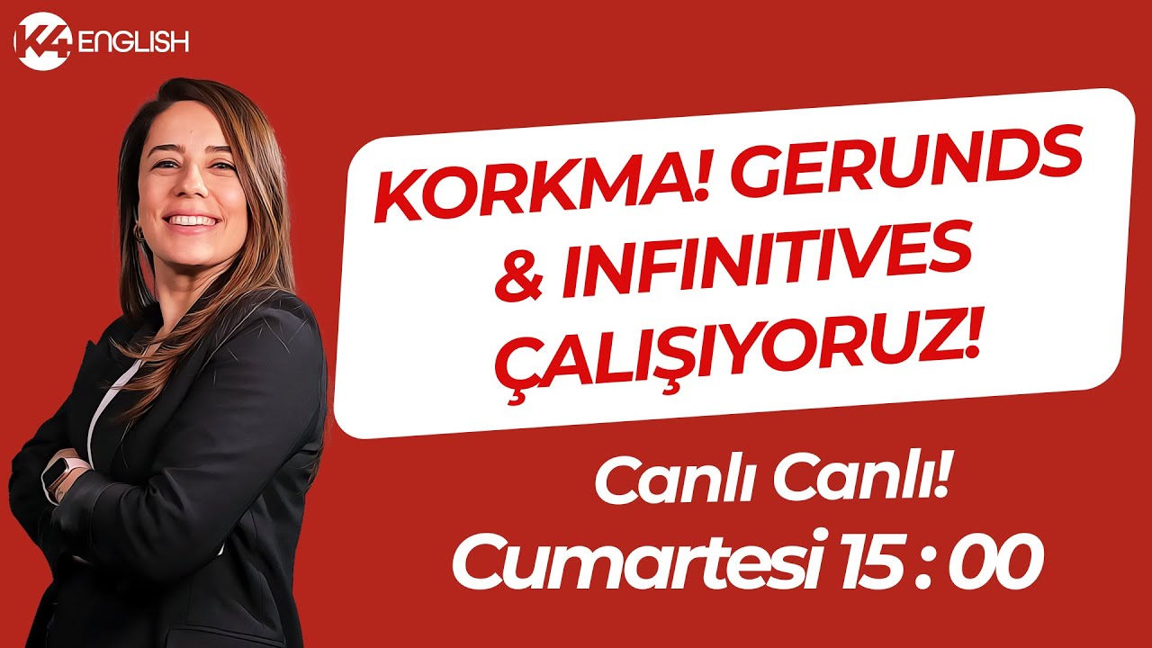 YDT YDS YÖKDİL GERUNDS & INFINITIVES 📕 5 GRAMER + 5 CÜMLE TAMAMLAMA + 5 KELİME SORU