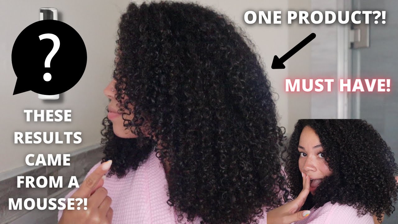 One And Done Wash & Go Testing A Mousse On Thick Low Porosity 3c/4a