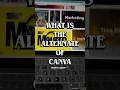 Alternate of canva ? #shortsvideo #designhacks #canvahacks #graphicdesign #shortsyoutube #fyp