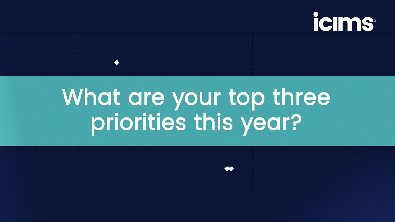 What are your top three priorities this year?
