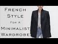 An American on FRENCH STYLE for MINIMALIST WARDROBE : Women's Clothes : Fashion : Emily Wheatley