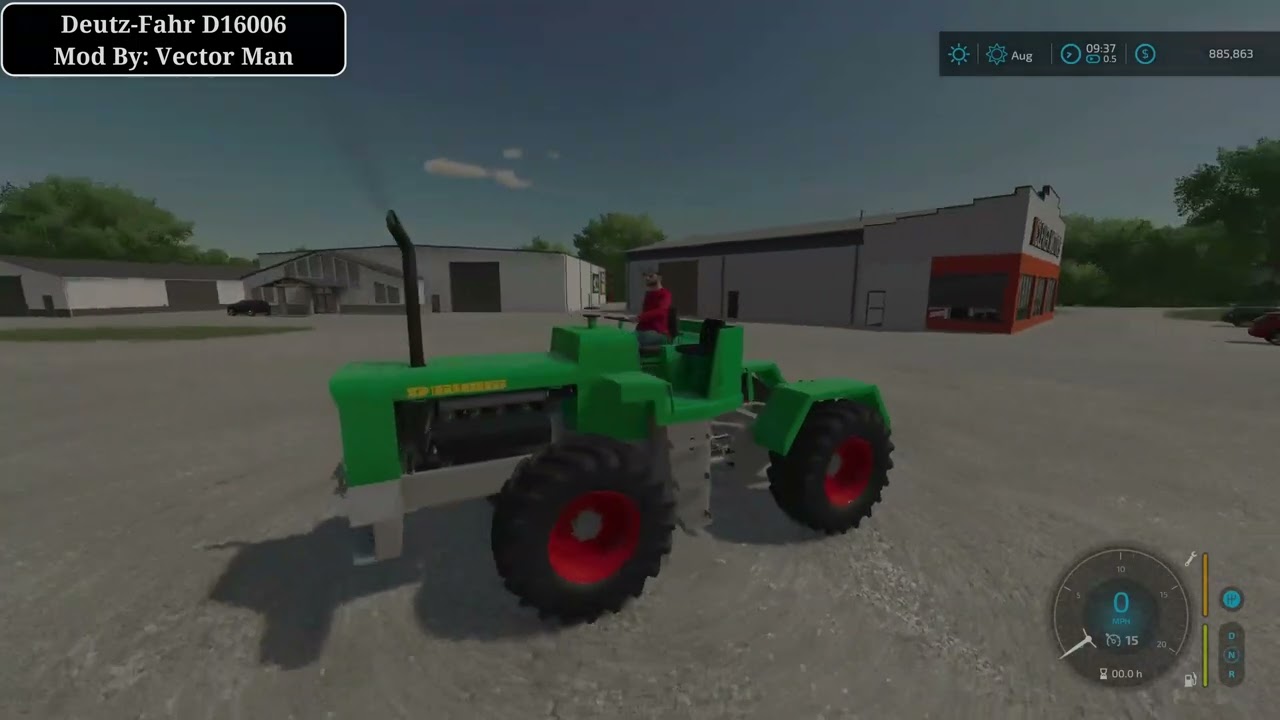 Deutz-Fahr D16006 | Mod | Farming Simulator 22