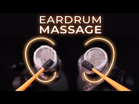ASMR Sensitive Eardrum Massage for People Who Can’t Tingle (No Talking)