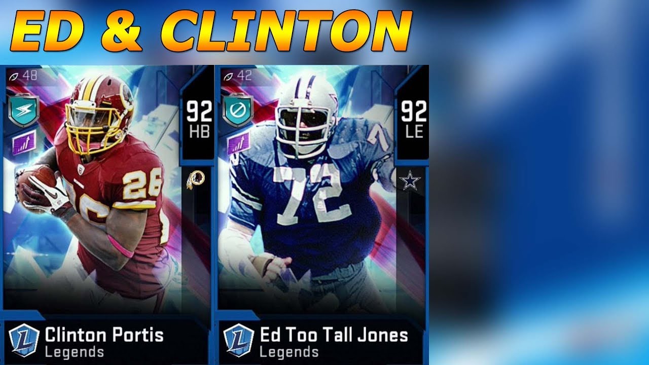 CLINTON PORTIS & ED TOO TALL JONES GAMEPLAY! MADDEN 20 ULTIMATE TEAM
