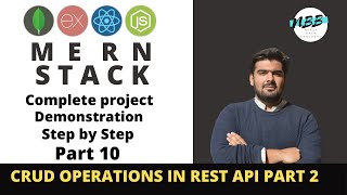 MERN Stack CRUD OPERATIONS IN REST API 2020 (Hindi/urdu) | Part 2