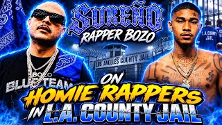 OG BOZO WARNS SOUTHSIDE RAPPERS GETTING LOCKED UP IN L.A COUNTY JAIL😳🚨 #sureno #hoodnews #nojumper