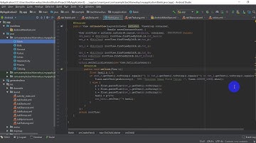Pembuatan aplikasi perhitungan volume android studio