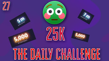 I tried to 25k the Geoguessr daily challenge episode 27