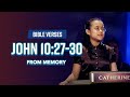 Bible verses john 102730 from memory