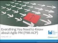 Everything You Need to Know about Agile PM  (PMI-ACP)