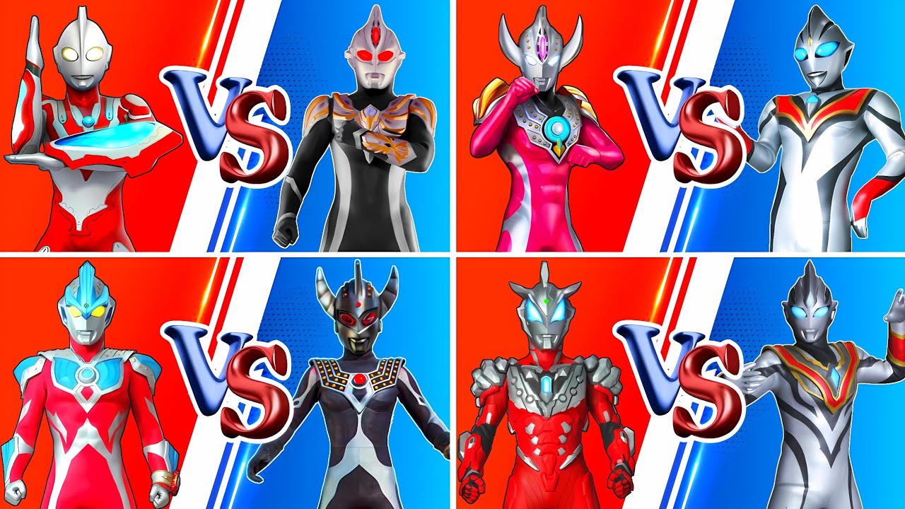 ウルトラマン RIBUT VS MAX DARKNESS, ULTRAMAN GINGGA VS CHAOSROID T, ORB STRIUM GALAXY VS EVIL TIGA #ウルトラマン