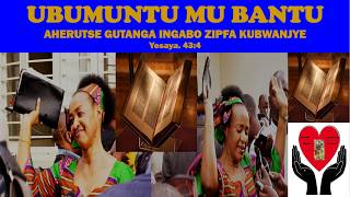 AHERUTSE GUTANGA INGABO ZIPFA KUBWANJYE: YESAYA 43:4