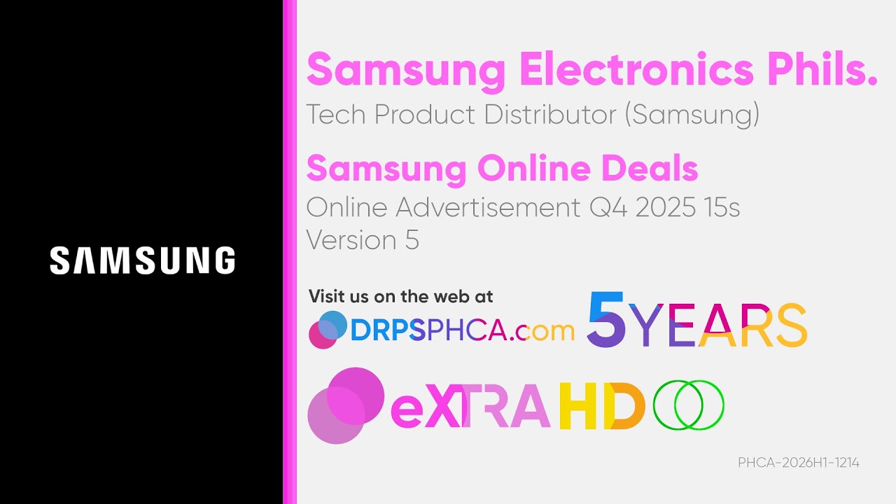 Samsung Online Deals Online Ad Q4 2025 10s (Philippines, Version 5) [HD/ST]