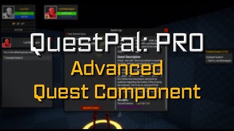 QuestPal: PRO - Advanced Quest System for Unreal Engine