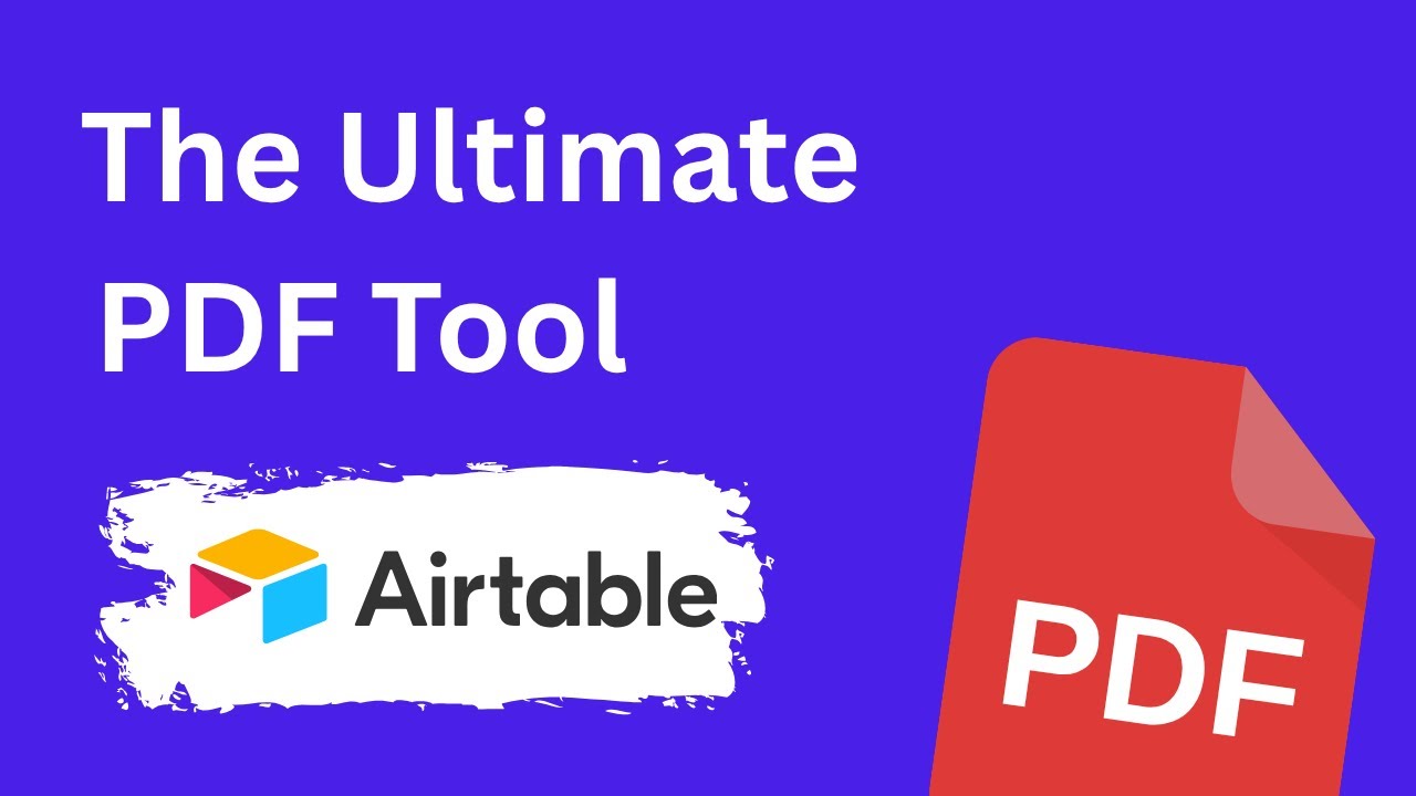 How to create PDFs with an Airtable Automation (tutorial) - YouTube