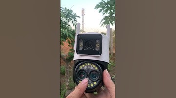 (Zoom xa) Camera Wifi Yoosee 3 Mắt 2 Màn Hình Hỗ Trợ Zoom 15X Quan sát 30 Mét Siêu Rõ Nét