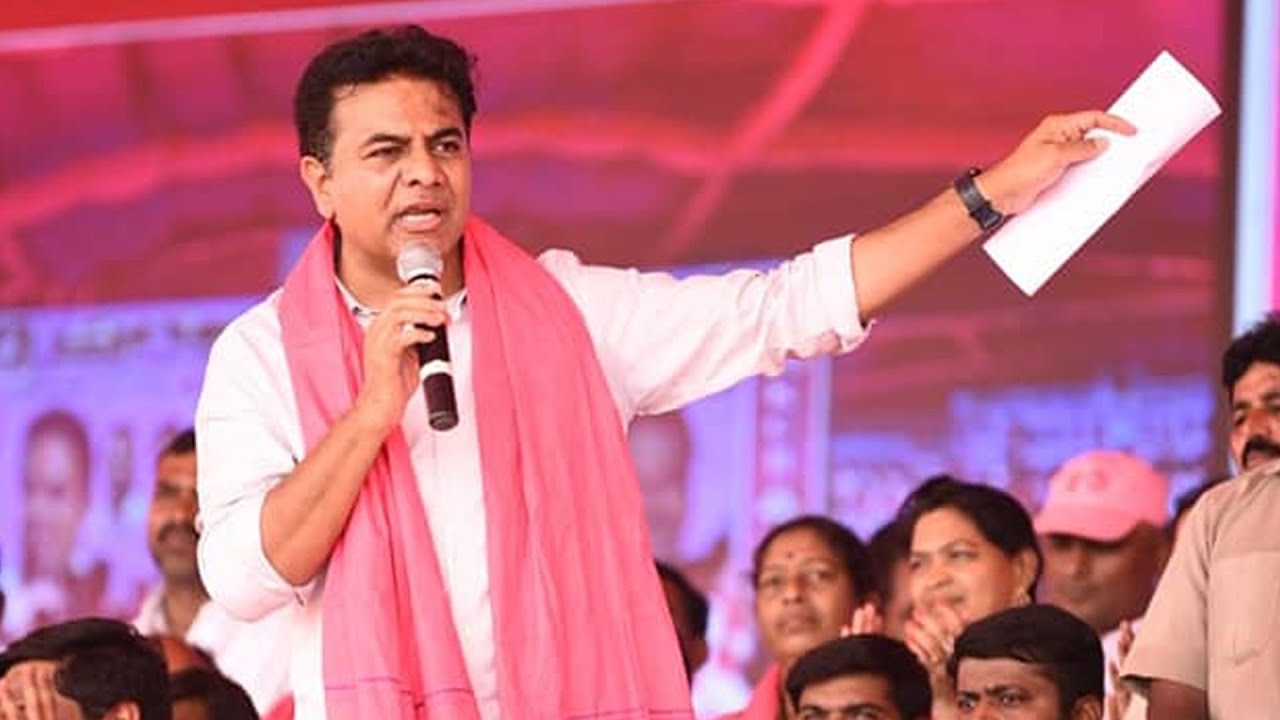 TRS Working President KTR Full Speech at Public Meeting in Boothpur | Mahabubnagar | TRS Party