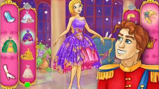 cinderella and prince dress up games screenshot 2