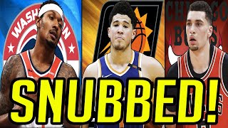 The biggest SNUBS Of The NBA 2020 All-Star Game!