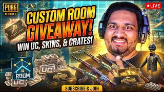 FREE UC & ROYAL PASS GIVEAWAY! 🎁 PUBG MOBILE CUSTOM ROOMS | safooplays screenshot 3