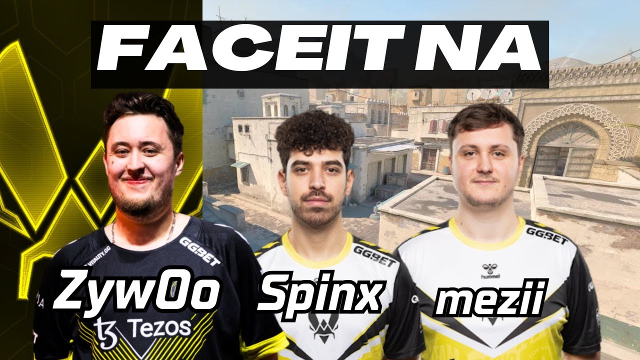 ZywOo w/mezii/Spinx play NA FACEIT during IEM Dallas VOICE COMMS (Dust2) | Jun 2, 2024 