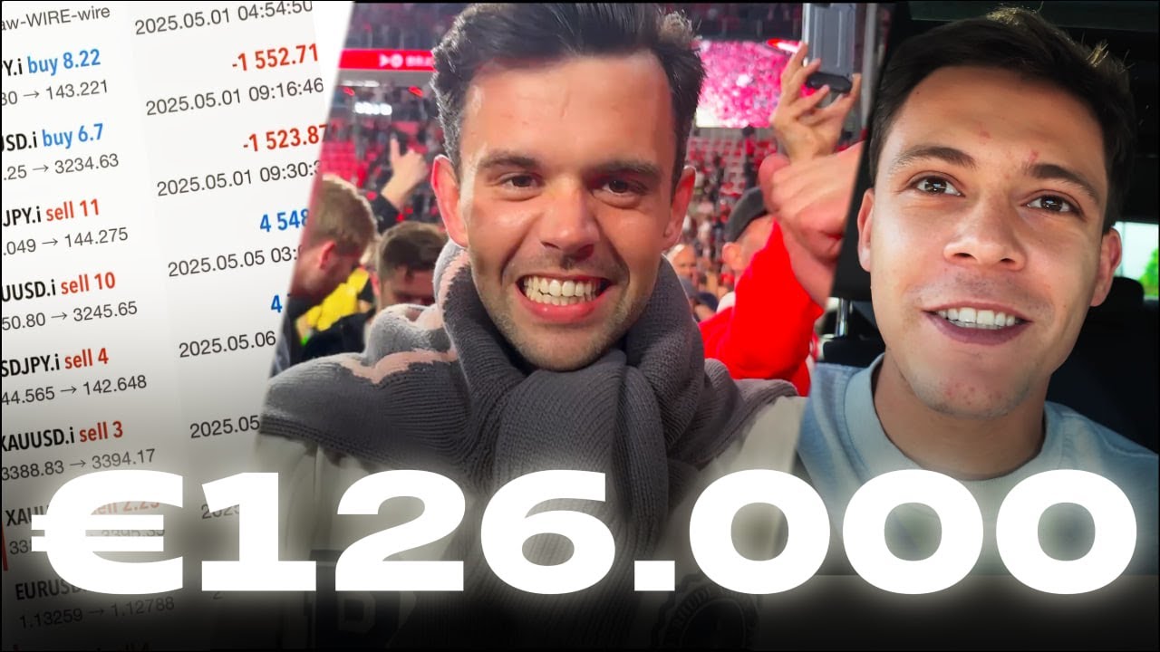 €26.000 winst + een Withdrawal op ons €100K account.