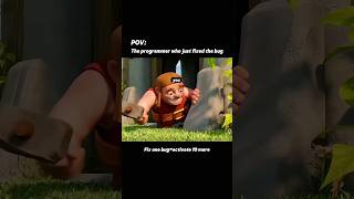 Repaired and broken, broken and repaired#programming #coding #bug #builder #coc