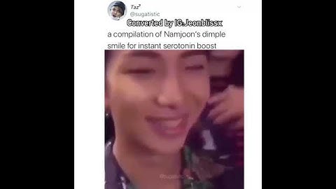 a compilation of NAMJOON