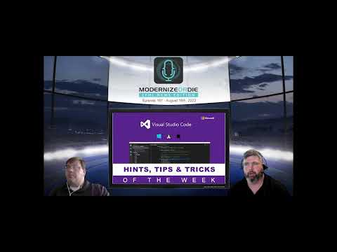 Presentation Mode - VSCode Hint Tip and Trick of the Week - 08/16/22 - Episode 161